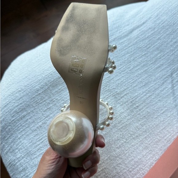 CULT GAIA ILONA SANDAL IN OPTIC WHITE - Picture 14 of 17